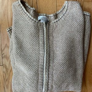 CJ Banks zip cardigan